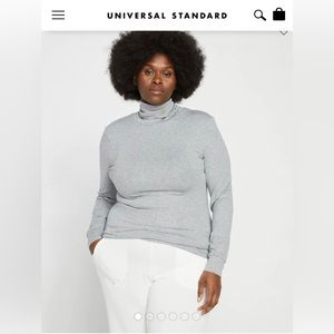 NWT Universal Standard Foundation Turtleneck
